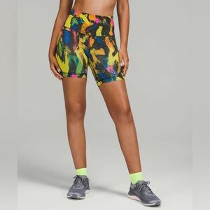 Lululemon Women’s Wunder Train High-Rise Short 6" Undertone Black Multi Size 0